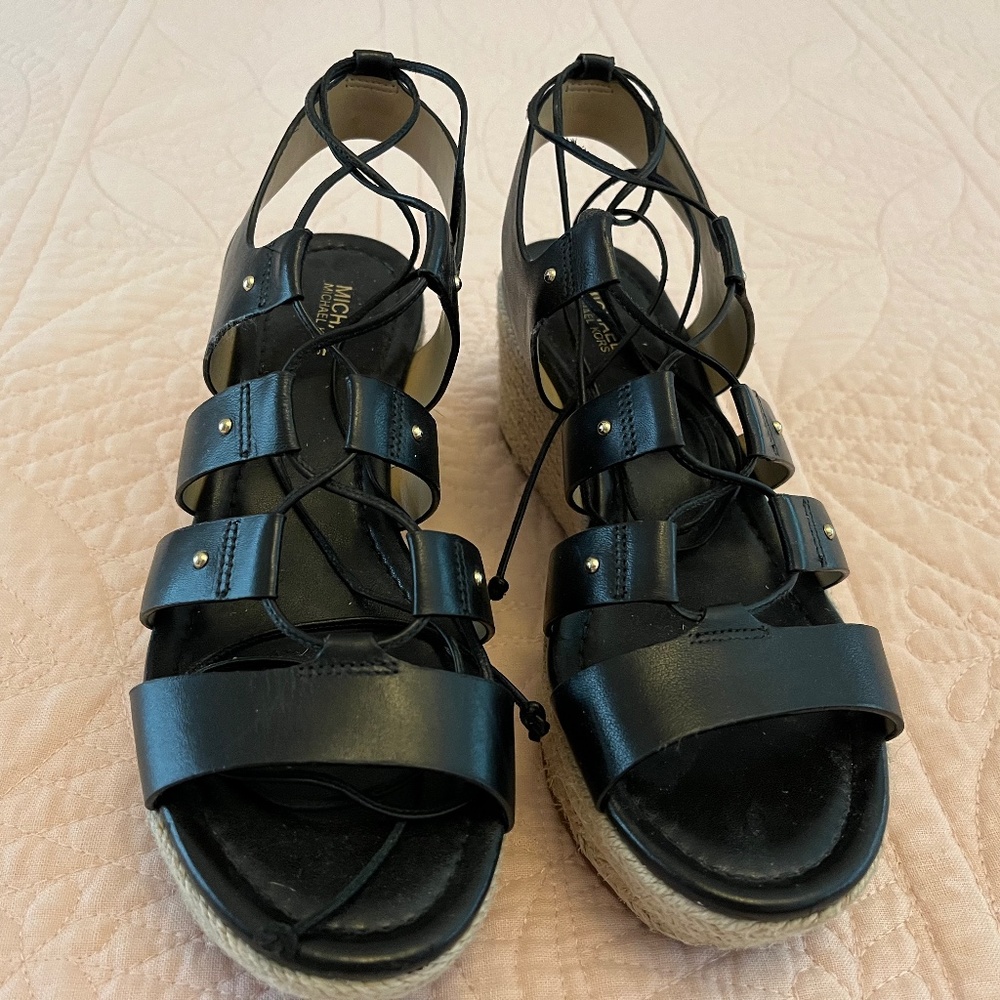 Michael Kors black sandals